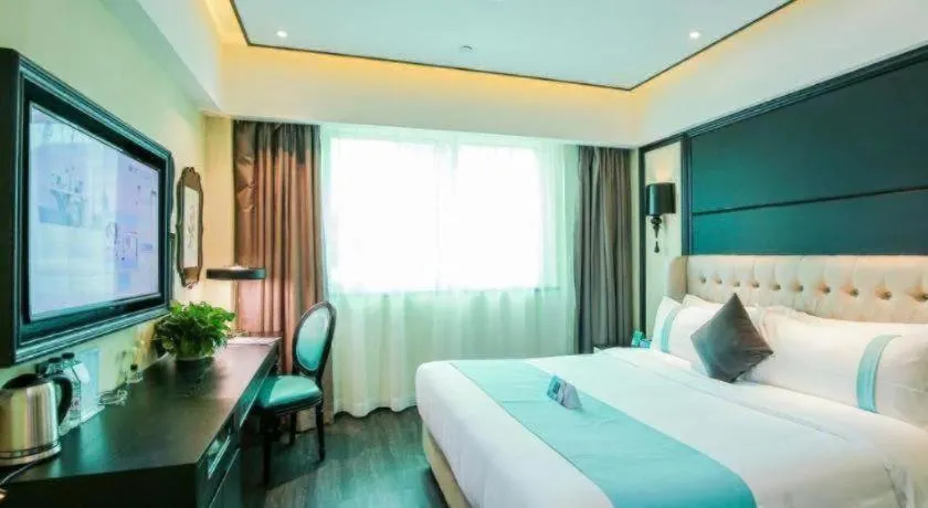 Bed in Xana Hotelle·Xiamen Railway Station