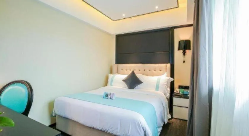 Bed in Xana Hotelle·Xiamen Railway Station