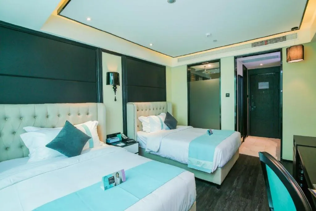 Bed in Xana Hotelle·Xiamen Railway Station