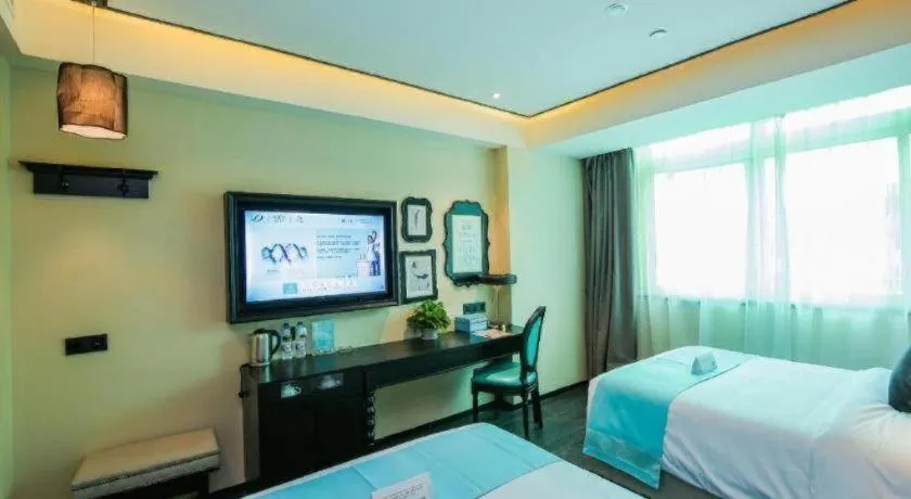 Bed in Xana Hotelle·Xiamen Railway Station