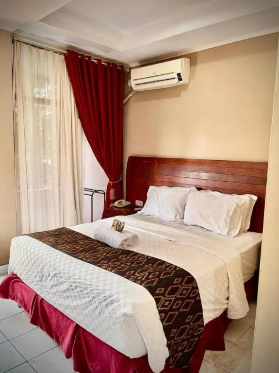 Bed in Hotel Benteng