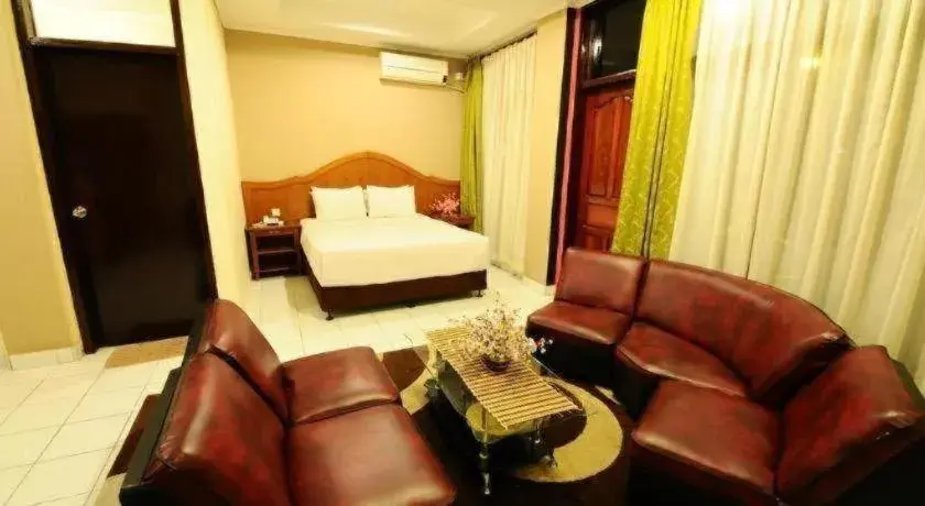 Bed in Hotel Benteng Bed in Hotel Benteng