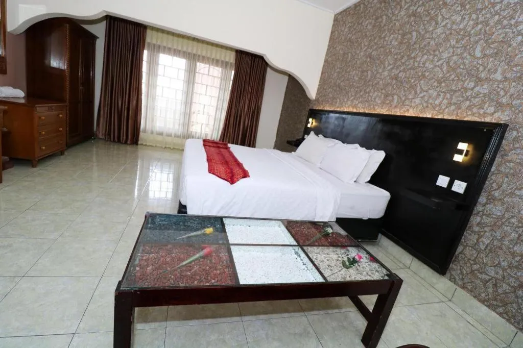 Bed in Hotel Benteng