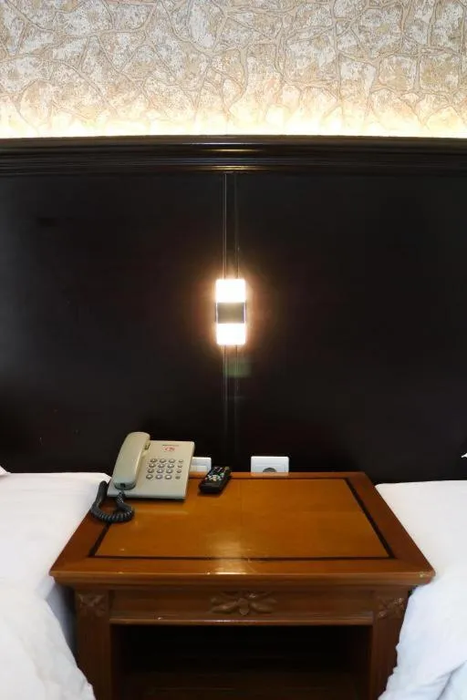 Bed in Hotel Benteng