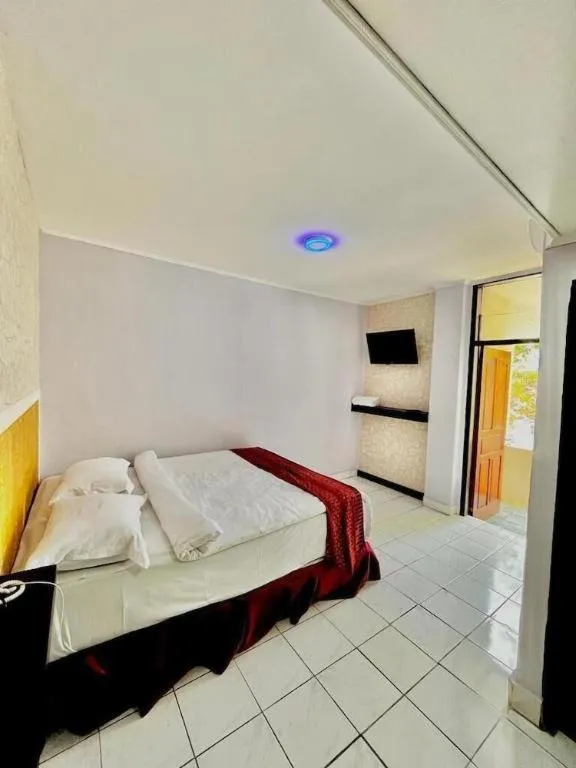 Bed in Hotel Benteng