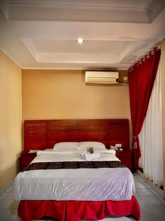 Bed in Hotel Benteng