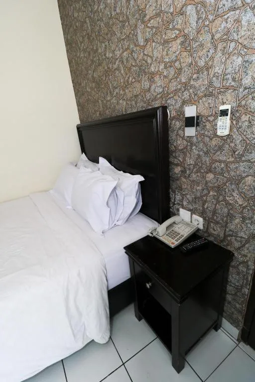 Bed in Hotel Benteng