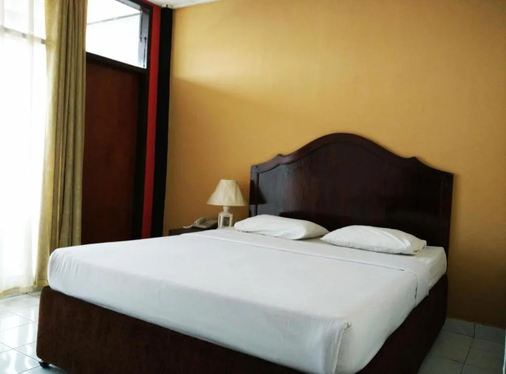 Bed in Hotel Benteng