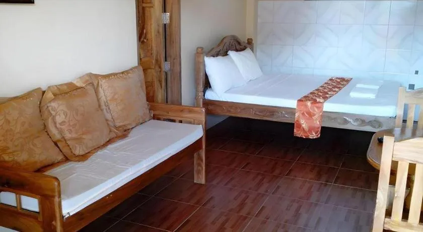 Bed in Anda de Boracay in Bohol Hotel