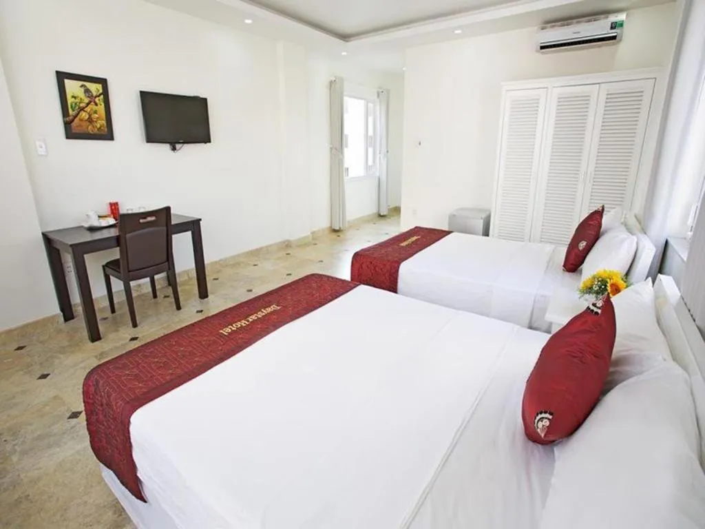 Bed in Daystar Hotel