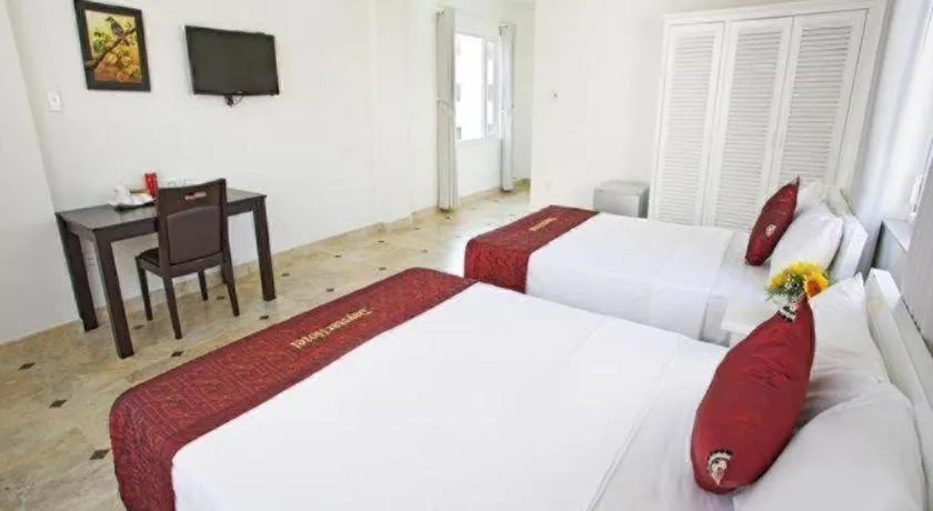 Bed in Daystar Hotel