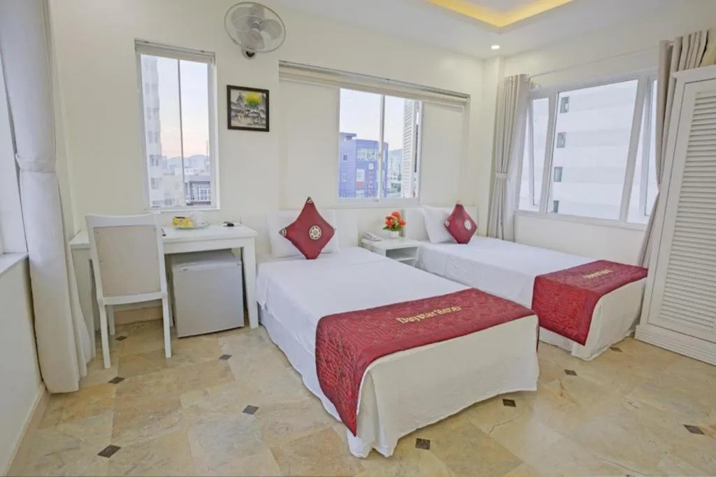 Bed in Daystar Hotel