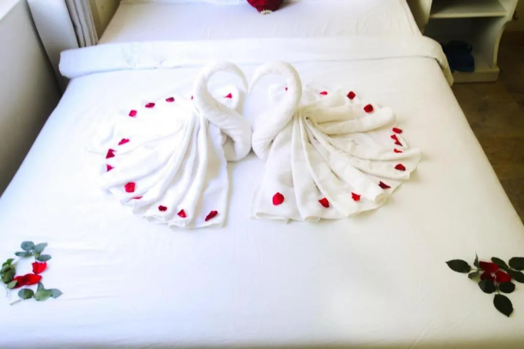 Bed in Daystar Hotel