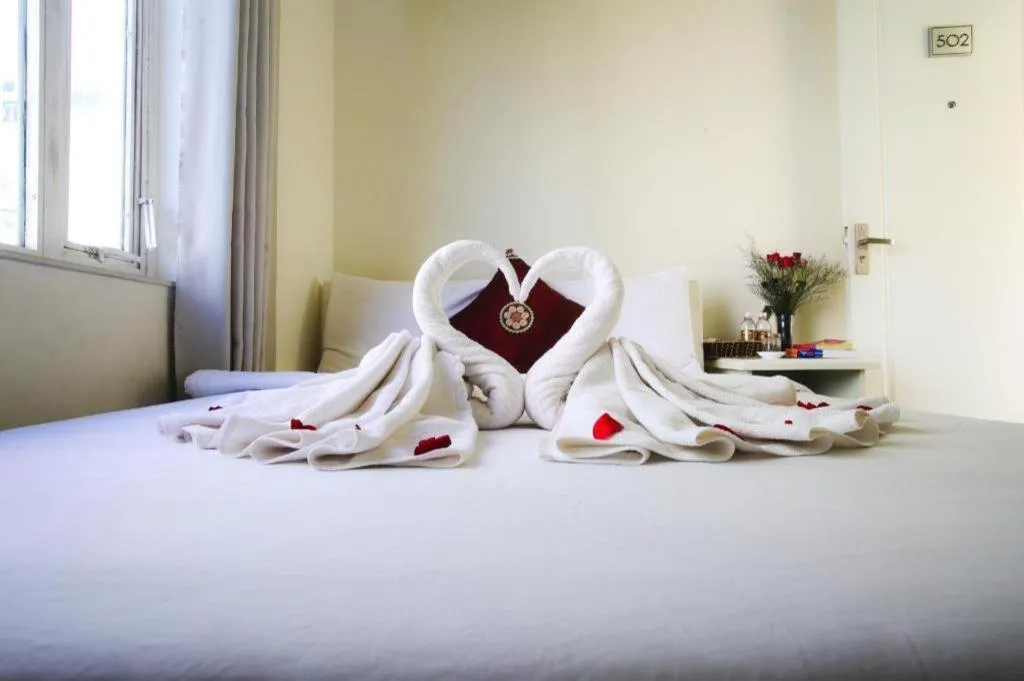 Bed in Daystar Hotel