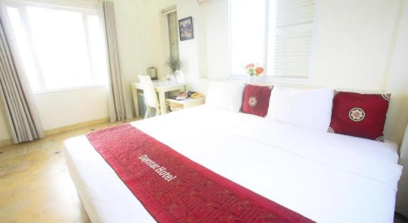 Bed in Daystar Hotel