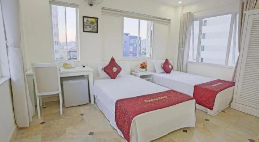 Bed in Daystar Hotel