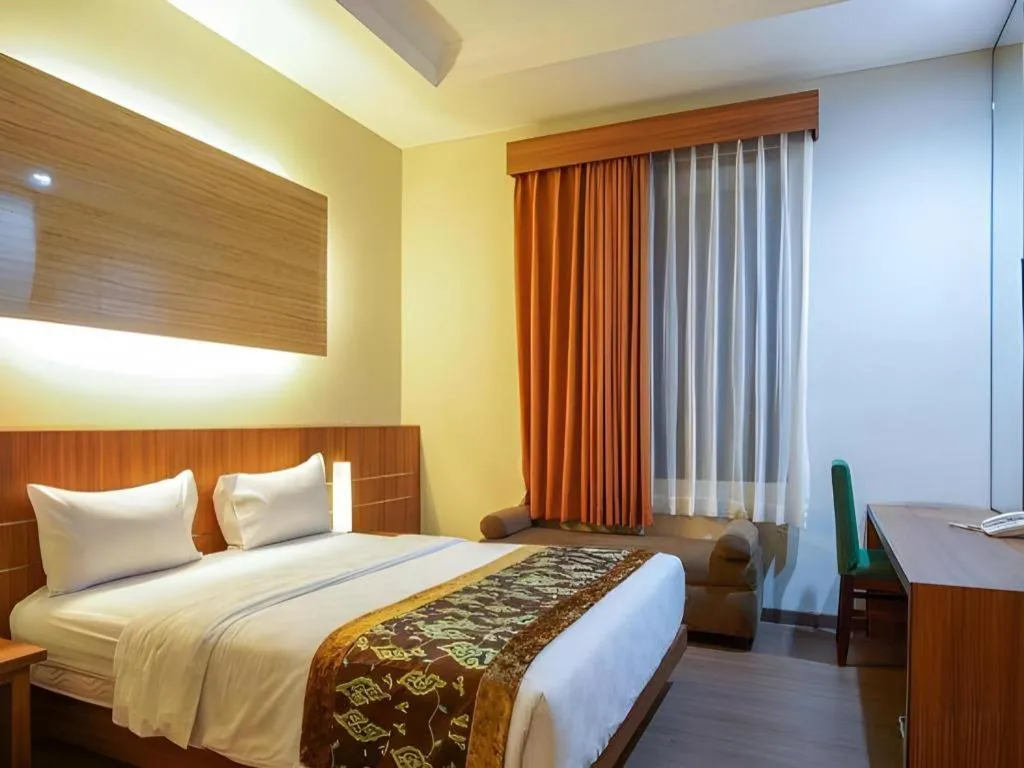 Bed in Lotus Hotel Subang