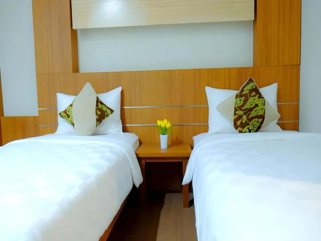 Bed in Lotus Hotel Subang