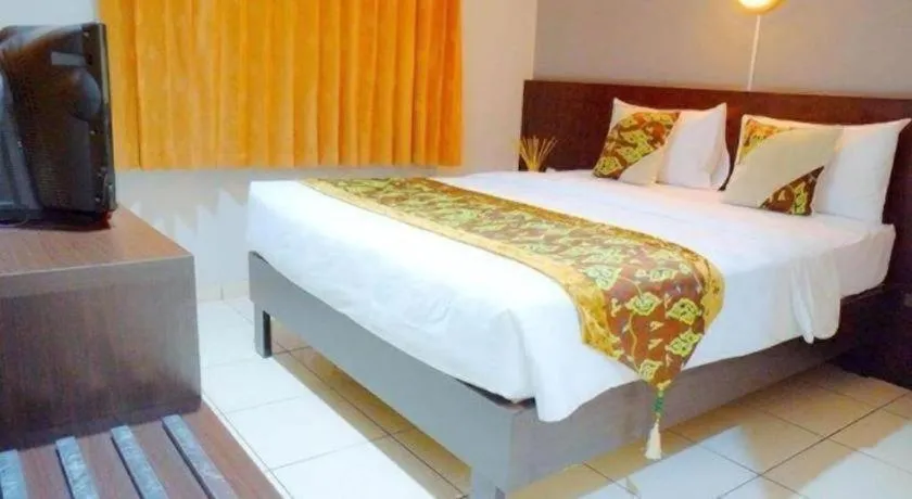 Bed in Lotus Hotel Subang