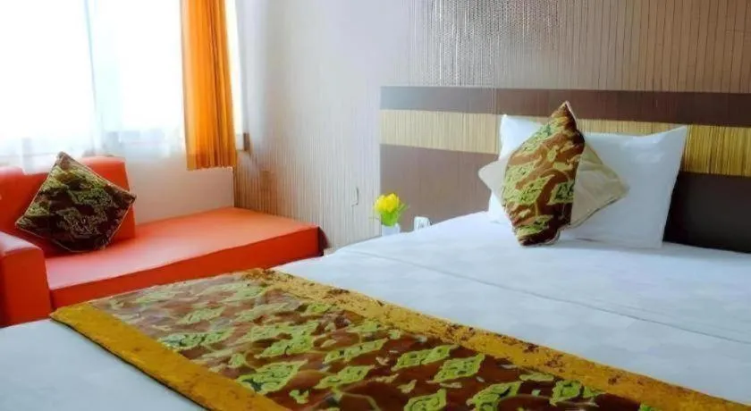 Bed in Lotus Hotel Subang