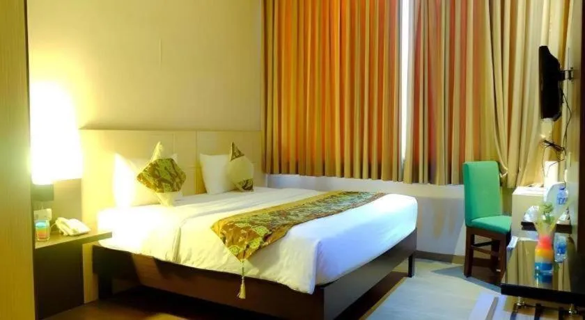 Bed in Lotus Hotel Subang