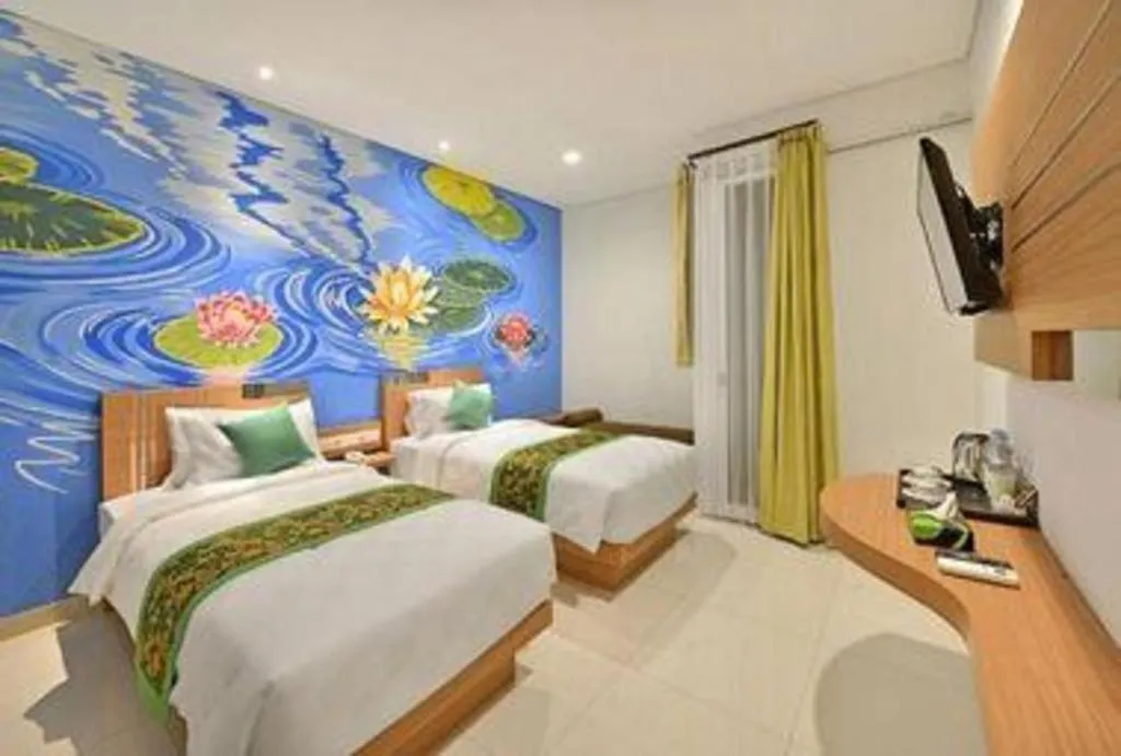 Bed in Lotus Hotel Subang