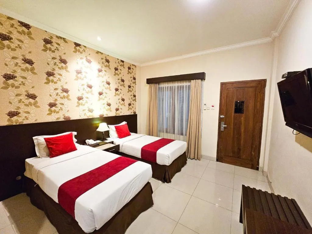 Bed in The Margangsa Hotel