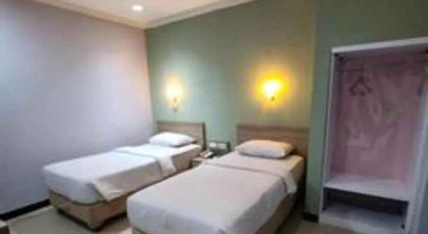 Bed in Hotel Celebes