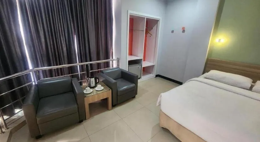 Bed in Hotel Celebes