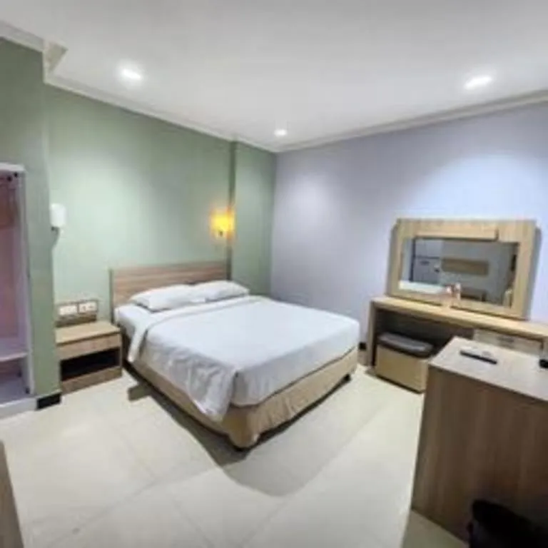 Bed in Hotel Celebes