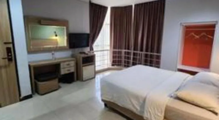 Bed in Hotel Celebes