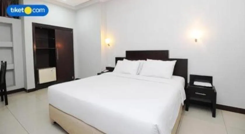 Bed in Hotel Celebes