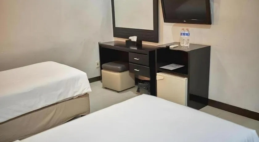 Bed in Hotel Celebes