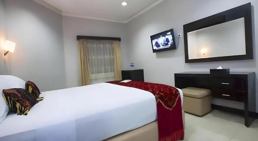 Bed in Hotel Celebes