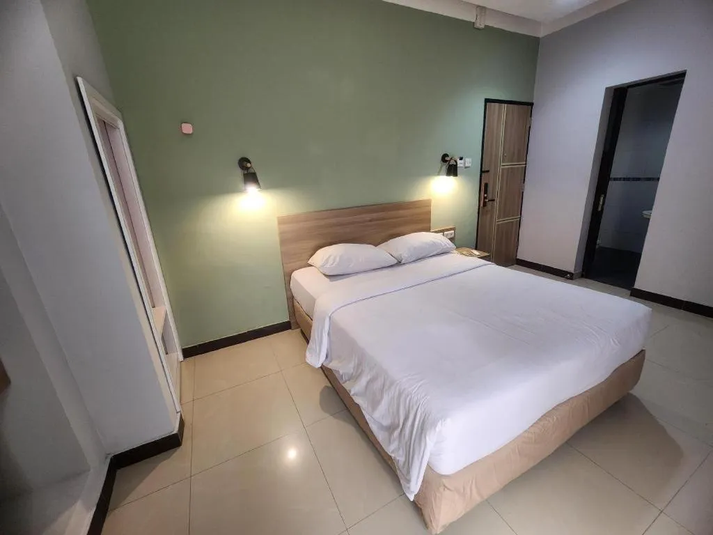Bed in Hotel Celebes