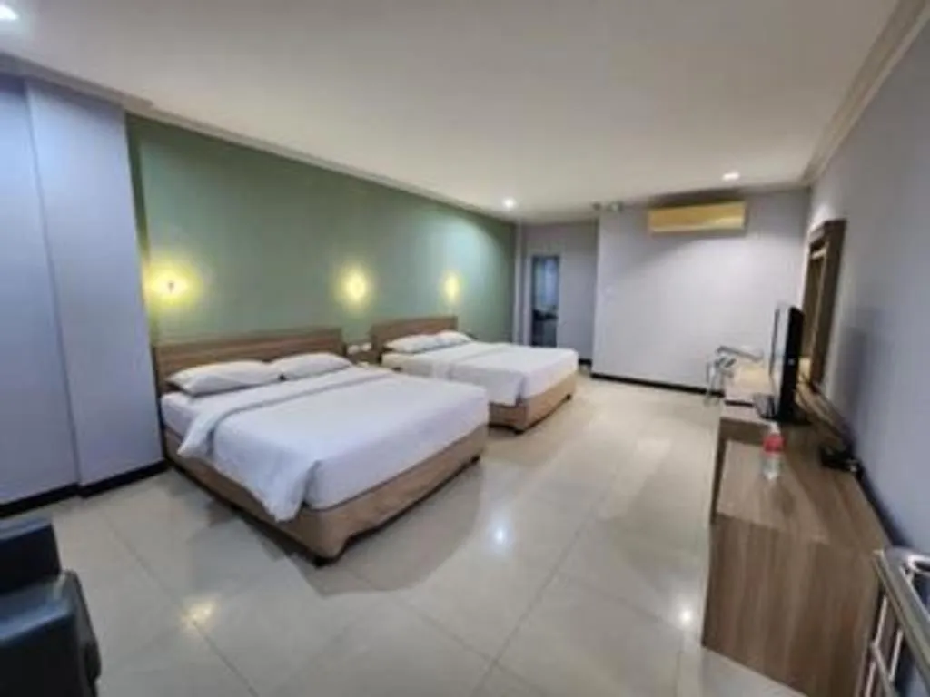 Bed in Hotel Celebes