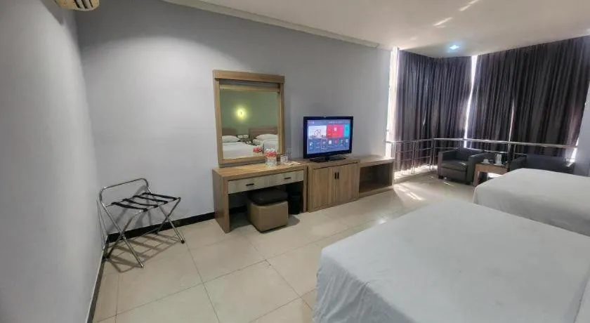 Bed in Hotel Celebes