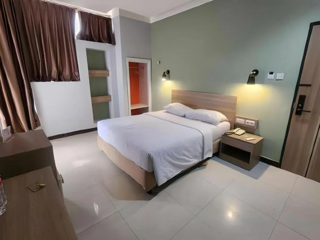 Bed in Hotel Celebes