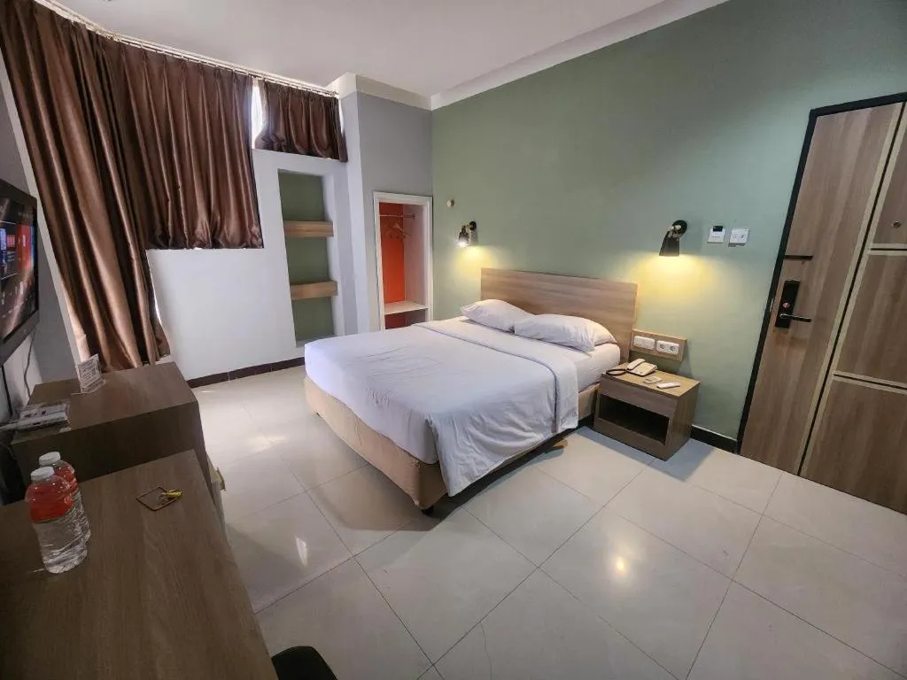 Bed in Hotel Celebes