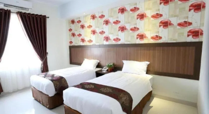 Bed in Hotel Grand Permata Hati
