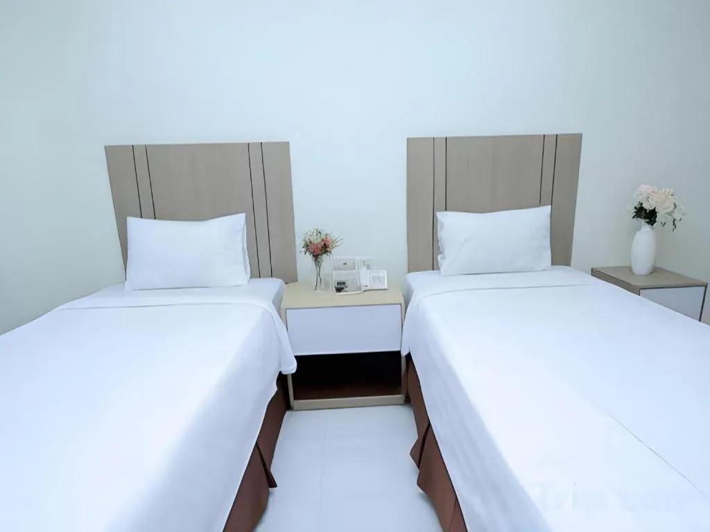 Bed in Hotel Grand Permata Hati