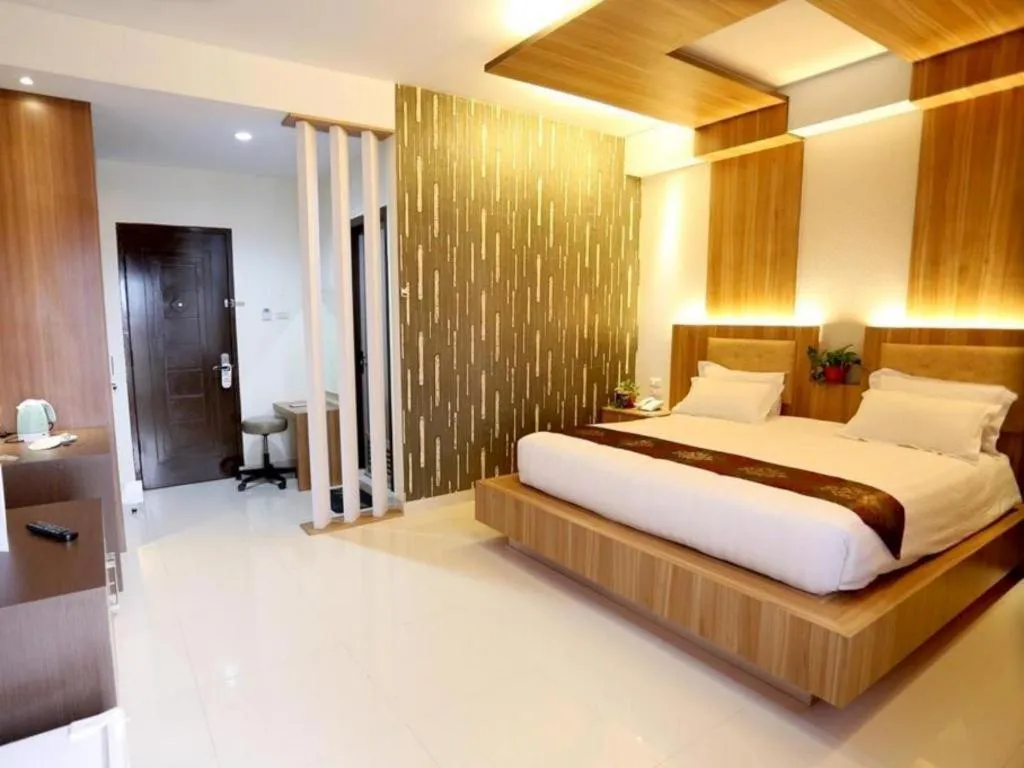 Bed in Hotel Grand Permata Hati