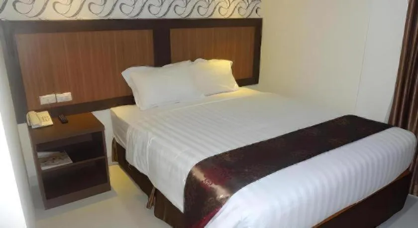 Bed in Hotel Grand Permata Hati