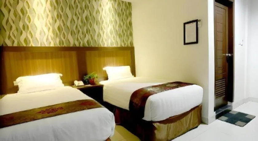 Bed in Hotel Grand Permata Hati