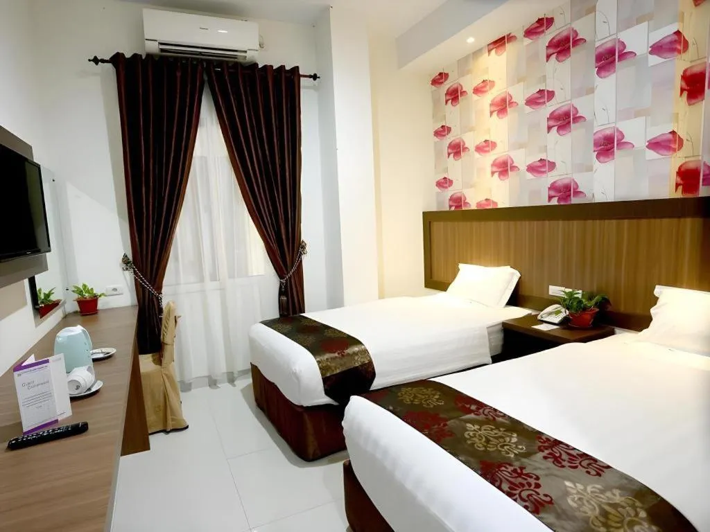 Bed in Hotel Grand Permata Hati