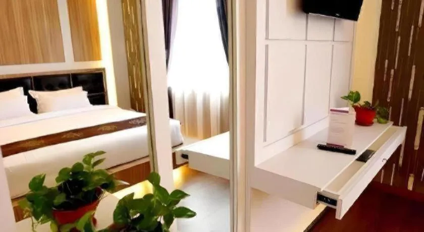 Bed in Hotel Grand Permata Hati