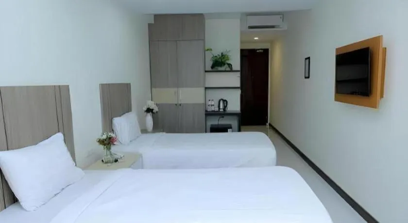 Bed in Hotel Grand Permata Hati