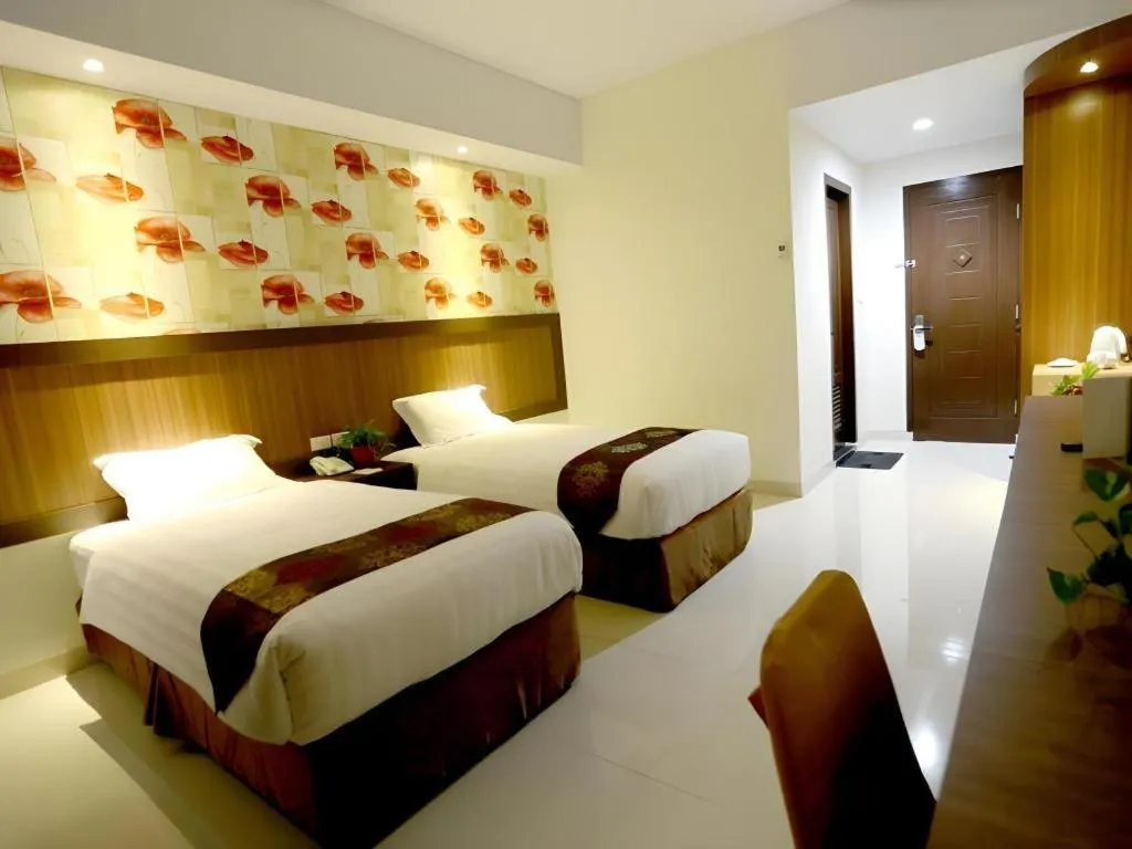 Bed in Hotel Grand Permata Hati