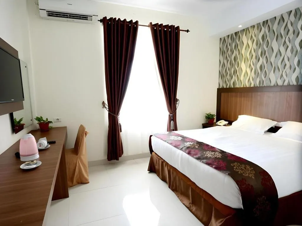Bed in Hotel Grand Permata Hati