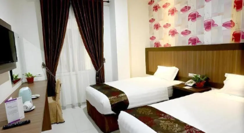Bed in Hotel Grand Permata Hati